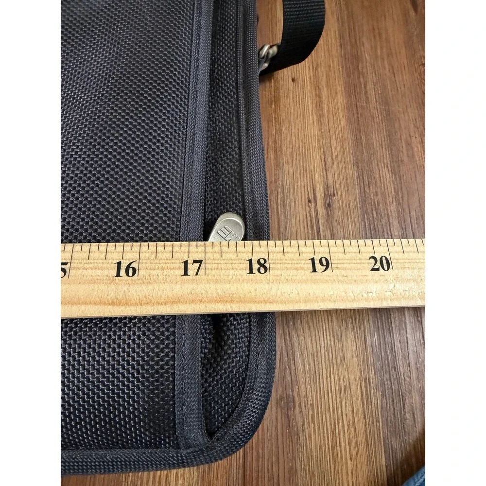 Mobile Edge Black Cordura Nylon Laptop Briefcase Messenger Bag Travel Case